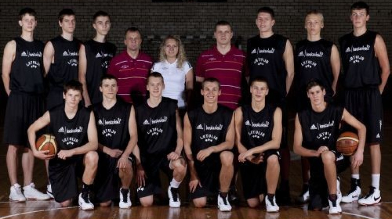 Latvijas kadetu izlase
Foto: basket.lv