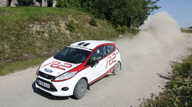 ''Fiesta R2'' Talsu ceļos
Foto: www.rallyemotions.net