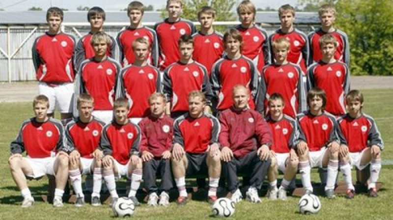 Latvijas U-17 izlase
Foto: LFF
