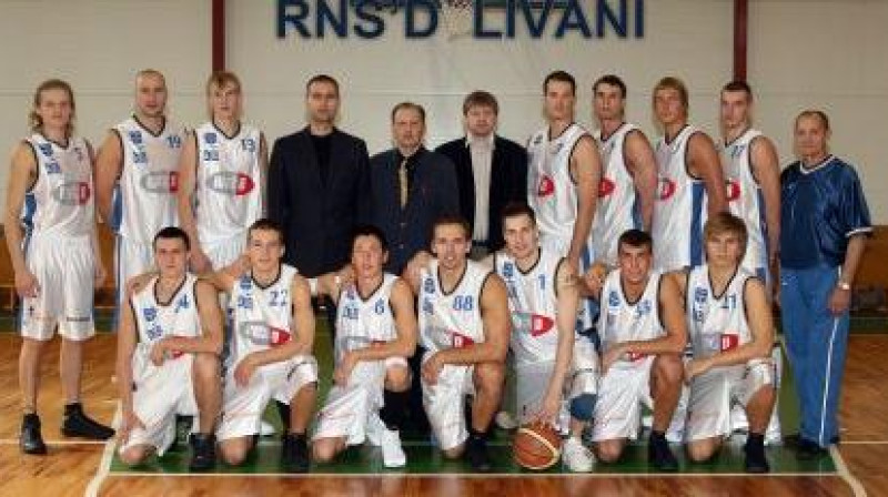 RNS-D/Līvāni 2009. gada pavasarī uzvarēja LBL otrās divīzijas turnīrā
Foto: Basket.lv