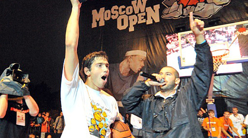 MVP Timurs Arabadži un Sergejs Grunis
Foto: "Moscow Open"