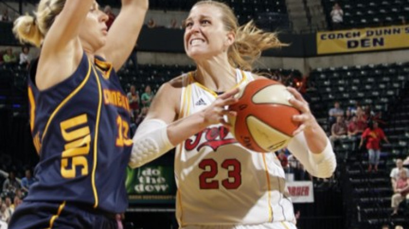Keitija Daglasa 2009. gadā aizveda "Indiana Fever" līdz WNBA finālam
Foto: WNBA.com