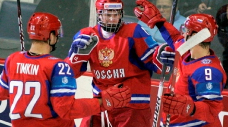 Krievijas U-20 izlase
Foto: AP/Scanpix