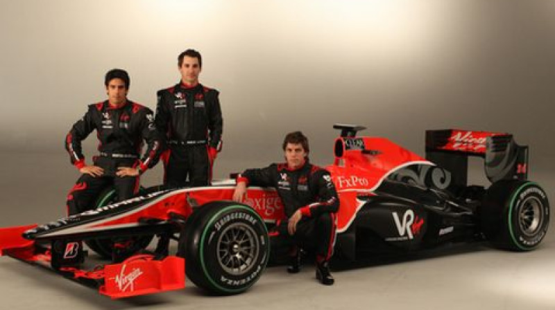 ''Virgin Racing'' formula un komandas piloti
Foto: www.autosport.com