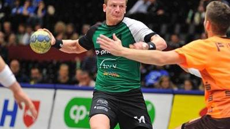 Aivis Jurdžs un TSV "Hannover-Burgdorf" neapturami - jau sešas uzvaras pēc kārtas Vācijas 1. bundeslīgas čempionātā. 
Foto: www.handball-hannover.de