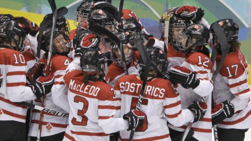 Kanādas hokejistes
Foto: AFP/Scanpix