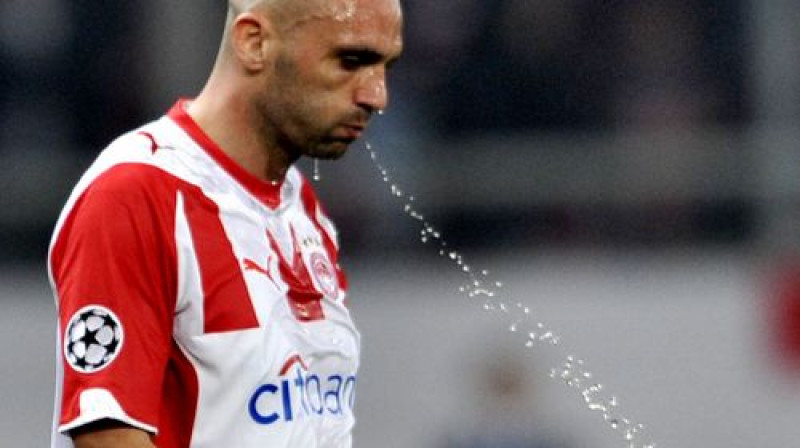 "Olympiakos" spēlētājs Rauls Bravo
Foto: AFP/Scanpix