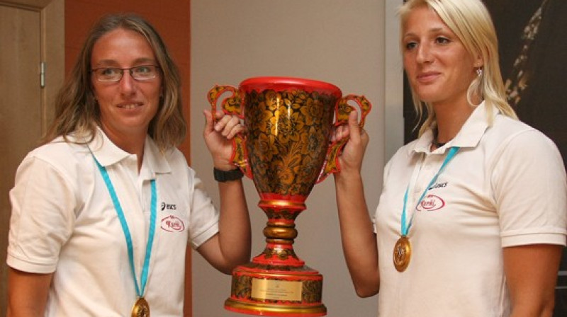 Eiropas čempiones - Inguna Minusa un Inese Jursone
Foto: Renārs Buivids