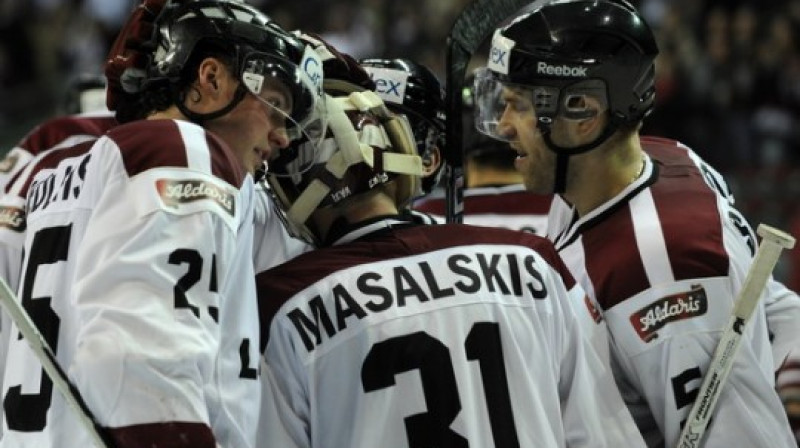 Latvijas izlases vārtos šovakar - Edgars Masaļskis
Foto: Romāns Kokšarovs, Sporta Avīze, f64