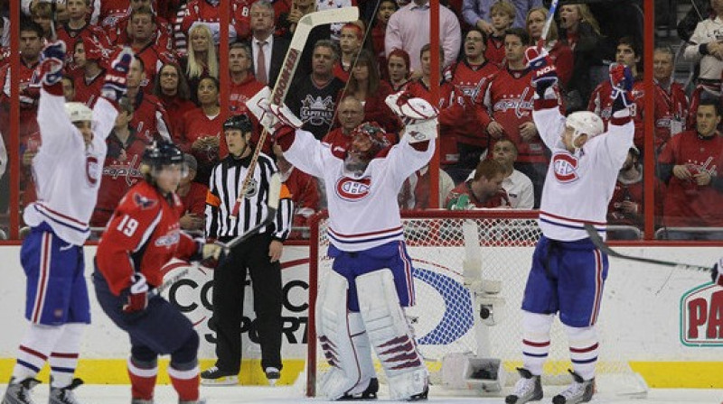 Jaroslavs Halāks un "Canadians" var priecāties
Foto: AFP/Scanpix