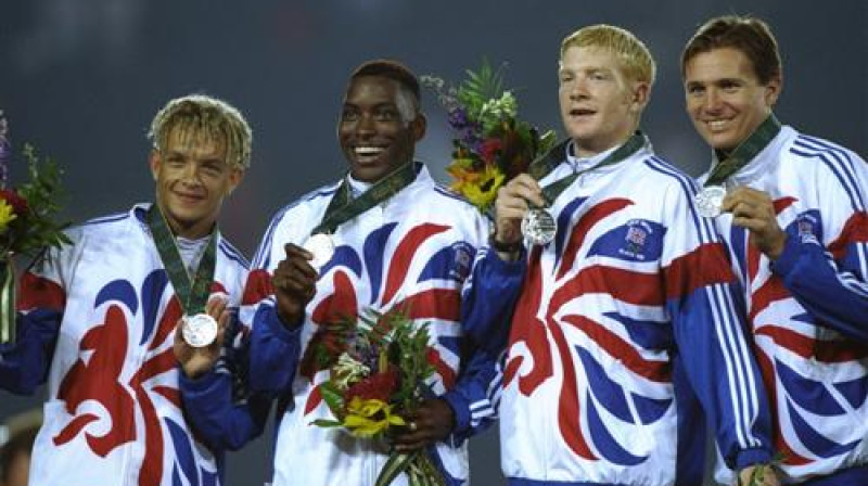 Britu stafetes komanda 1997. gadā
Foto: olympics.org