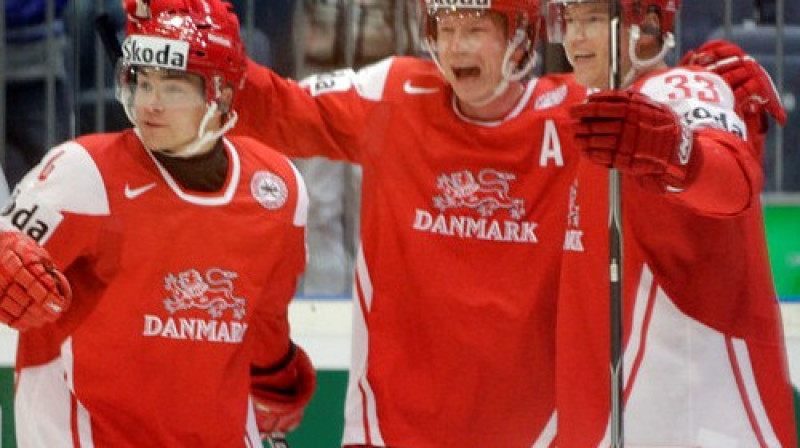 Dānijas hokejisti
Foto: AP/Scanpix