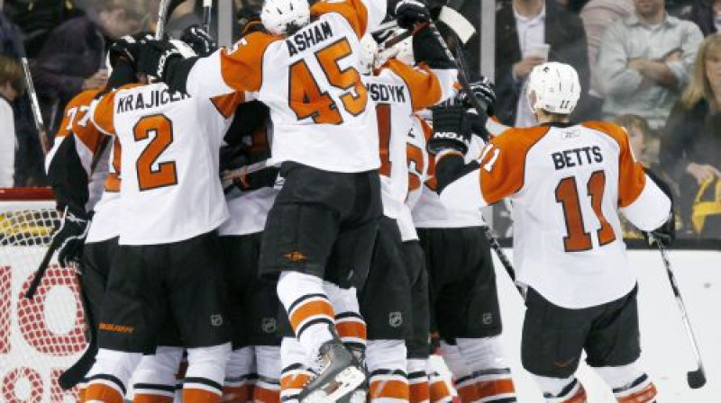 "Flyers" hokejisti
Foto: AP/Scanpix