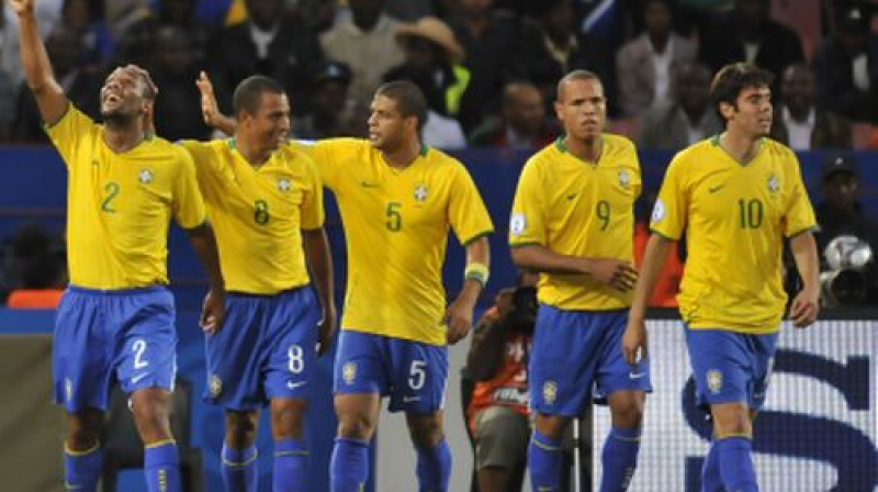 Brazīlijas izlase
Foto: AFP/Scanpix