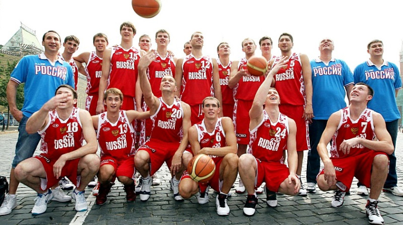 Krievijas vīriešu basketbola izlase
Foto: championat.ru