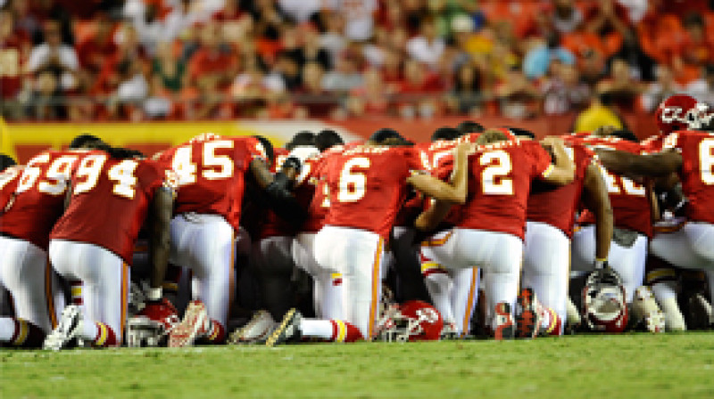 Kanzassitijas "Chiefs" futbolisti
Foto: AP/Scanpix
