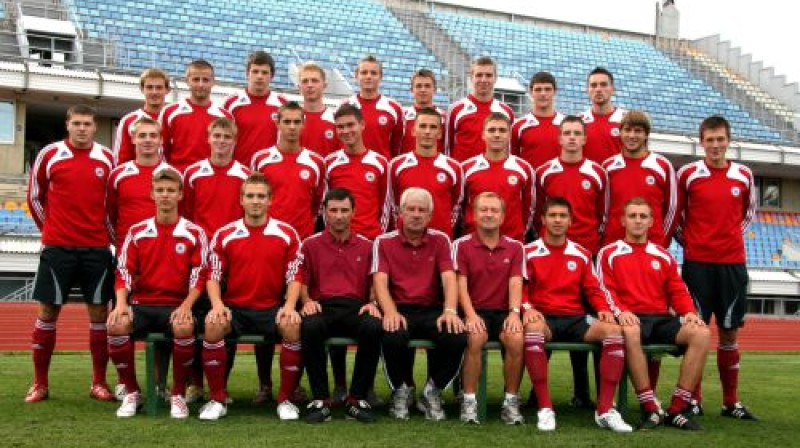 Latvijas U-19 futbola izlase
Foto: www.lff.lv