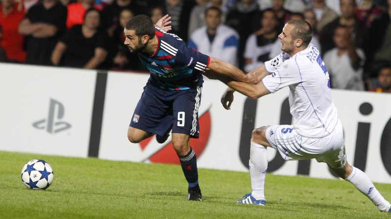 Lisandro Lopess (no kreisās) pret Nikolasu Plestanu
Foto: AP/Scanpix Sweden