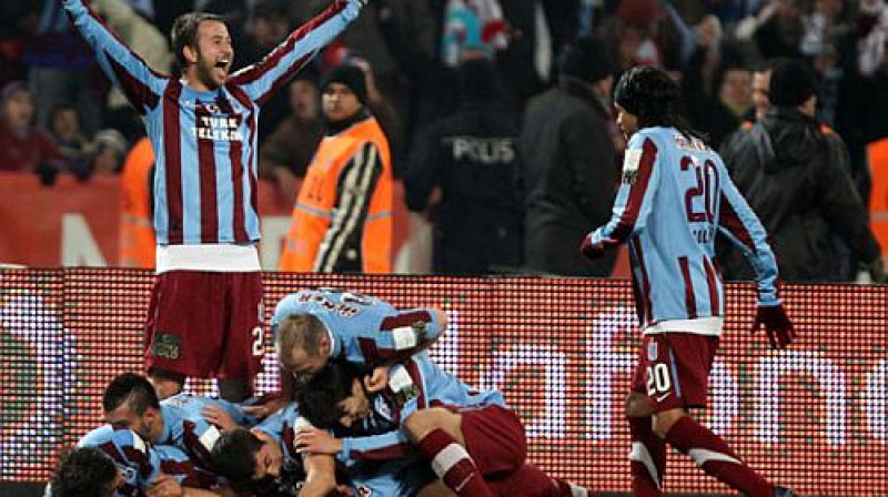 ''Trabzonspor'' spēlētāji - rudens čempioni
Foto: trabzonspor.org.tr