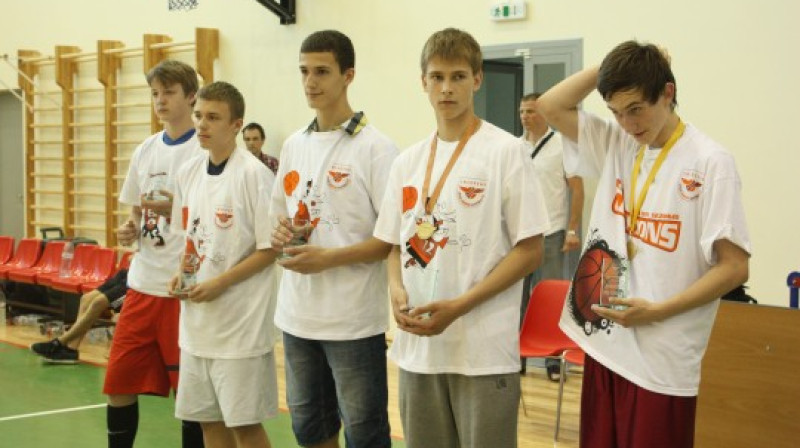 Swedbank LJBL U14 grupas Zvaigžņu piecnieka dalībniekiem Baltijas kausa izcīņā būs laba iespēja samērot spēkus ar kaimiņiem.
Foto: Monika Jubele