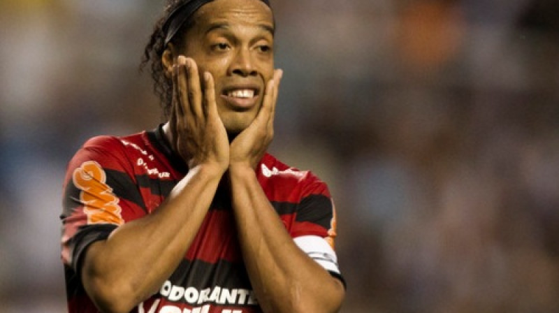 Ronaldinju, Flamengo komandas kapteinis. 
Foto: AFP/Scanpix