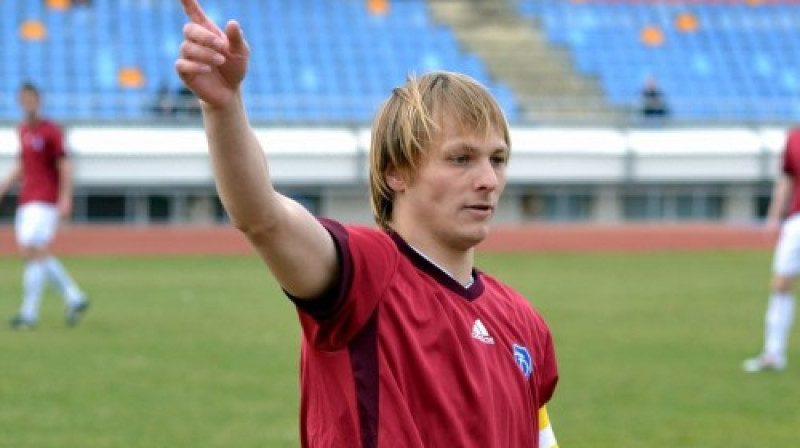 "Daugavas" kapteinis Vadims Gospodarjs
Foto: Mārtiņš Jankovskis, Sportacentrs.com