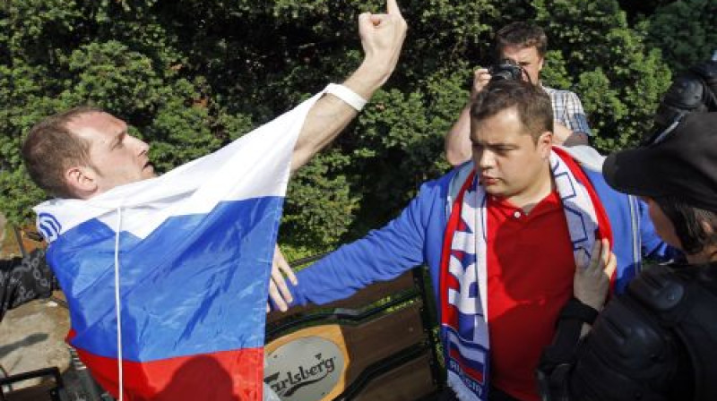 Krievijas izlases fans
Foto: Reuters/Scanpix