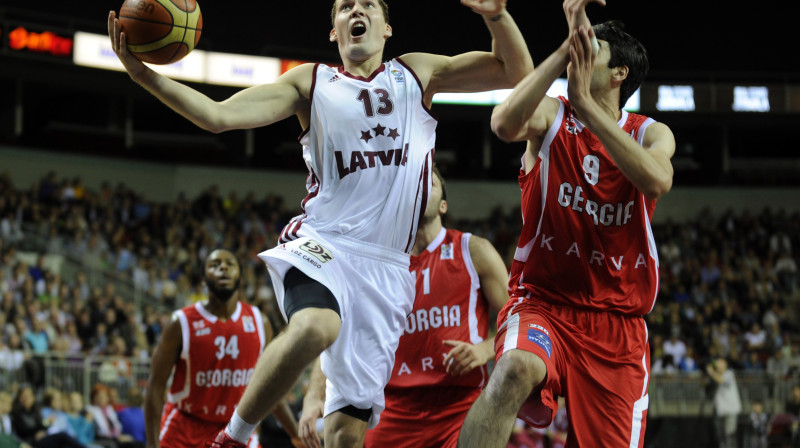 Jānis Strēlnieks
Foto: Romāns Kokšarovs, "Sporta Avīze", f64