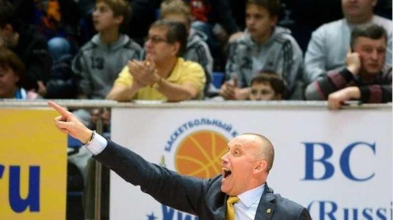 Rims Kurtinaitis un "Khimki" ceturtdien, uzvarot "Fenerbahce", spēra platu soli "Top 16" virzienā
Foto: AFP/Scanpix