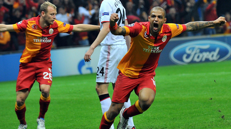 ''Galatasaray'' pelnīti uzvar savās mājās
Foto: AFP/Scanpix