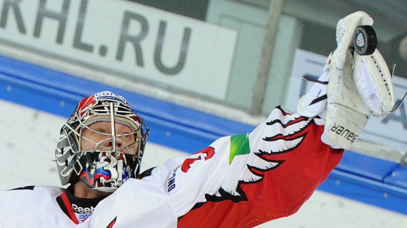 Karri Reme, iespējams, jau nospēlējis pēdējo spēli šajā KHL sezonā 
Foto: Itar-Tass/Scanpix