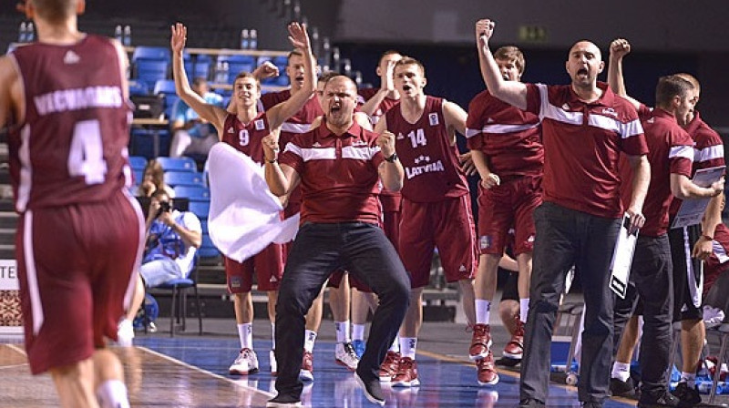 Latvijas U20 izlase Tallinā: sasniegts Eiropas čempionāta fināls
Foto: www.fibaeurope.com