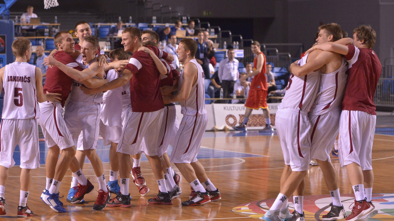 Latvijas U20 valstsvienība iekļūst Eiropas čempionāta finālā 
Foto: FIBA Europe