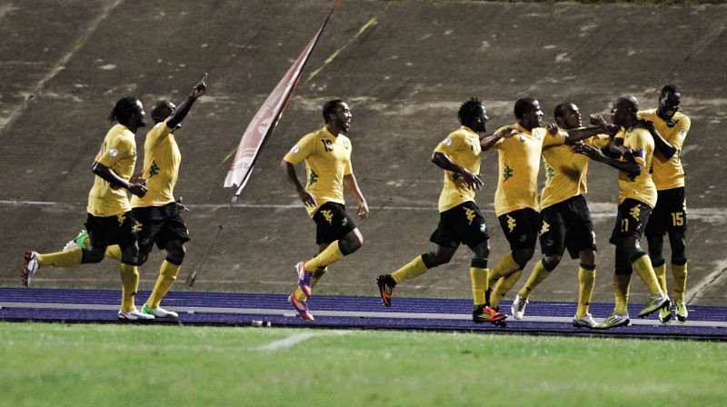 Jamaikas futbolisti
Foto: AFP/Scanpix