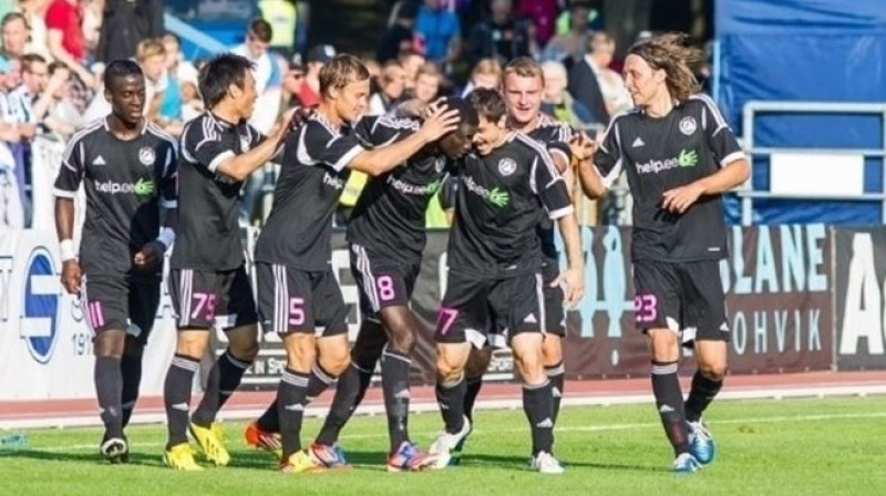 "Nomme Kalju" futbolisti:
Foto: Hendrik Osula, UEFA