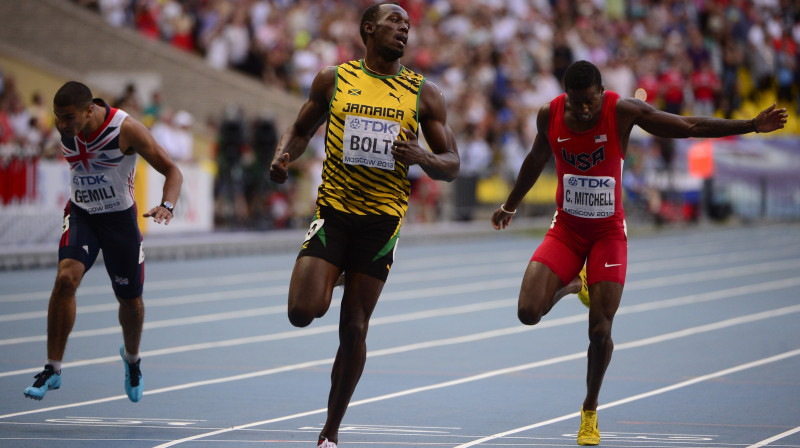 Useins Bolts (vidū)
Foto: AFP/Scanpix