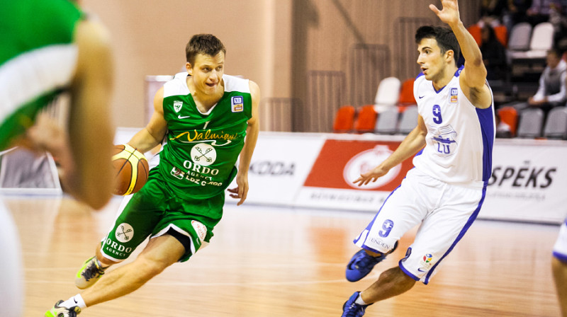 Raimonds Gabrāns (BK "Valmiera"): Aldaris LBL Novembra spēlētājs.
Foto: Jānis Priedītis