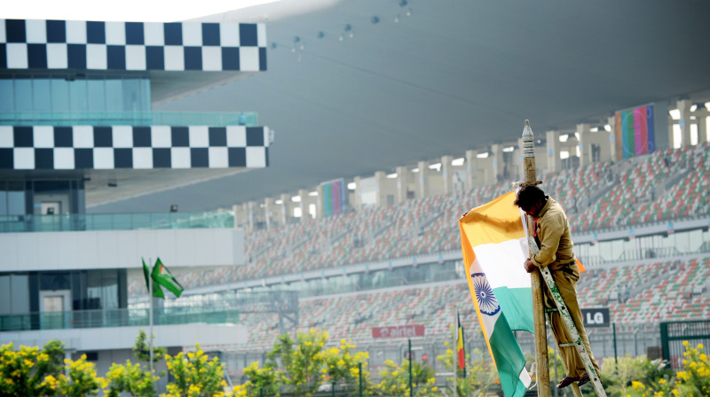 Indijas Grand Prix norise ir apdraudēta 
Foto: AFP/Scanpix