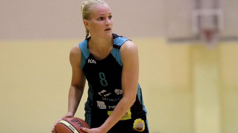 Pirgita Pū: oktobrī Nordea basketbola līgas spēlēs vidēji 21,5 punkti.
Foto: basket.ee