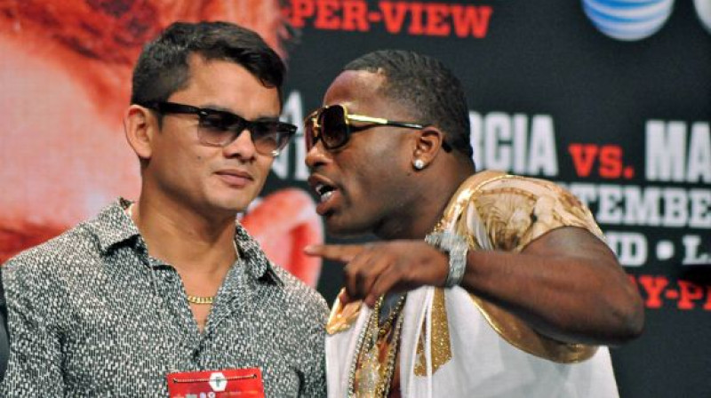 Markoss Maidana un Adriens Broners
Foto: AFP/Scanpix