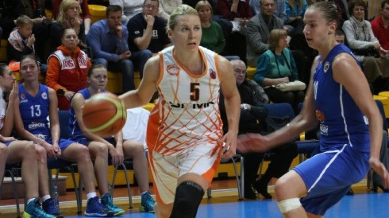 Anete Jēkabsone-Žogota: septiņpadsmitā uzvara Krievijas čempionātā
Foto: Basket.ugmk.com