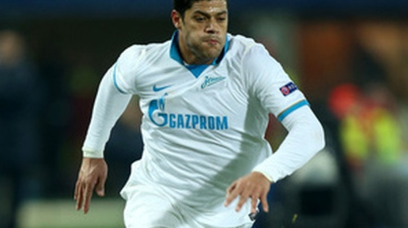 Sanktpēterburgas "Zenit" uzbrucējs Halks
Foto: EMPICS Sport/Scanpix