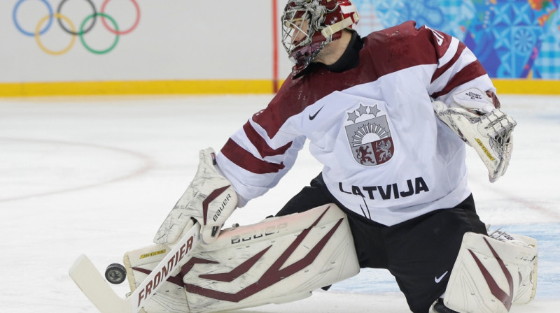 Edgaram Masaļskim šī bija sestā spēle olimpiskajos turnīros.
Foto: AP/Scanpix