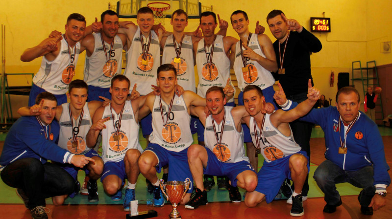 BK "Salacgrīva": Latvijas Basketbola līgas 3.divīzijas čempioni.
Foto: Kārlis Miksons