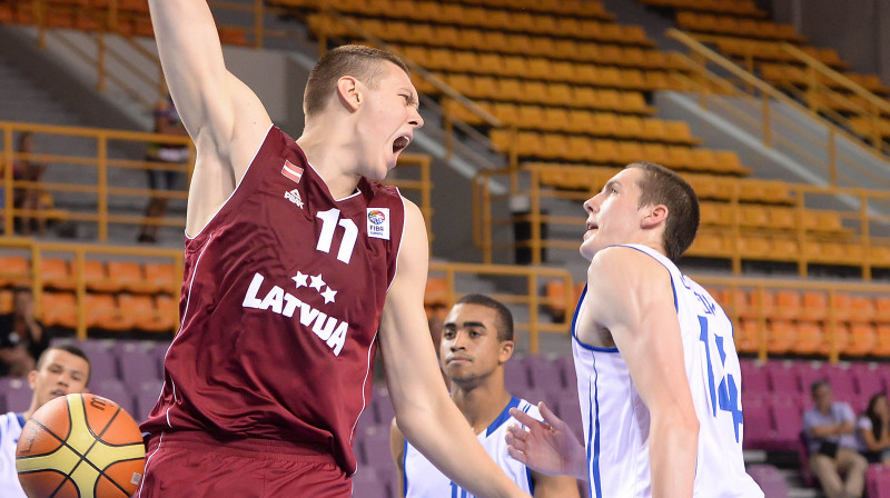 Iļja Gromovs: sestais labākais metienu bloķētājs Eiropas U20 čempionātā Krētā
Foto: www.fibaeurope.com