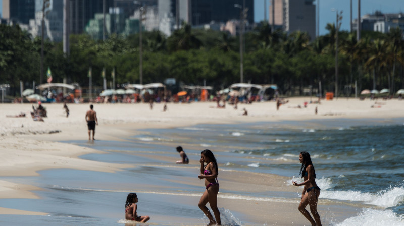 Flamengo pludmale 
Foto: AFP / Scanpix