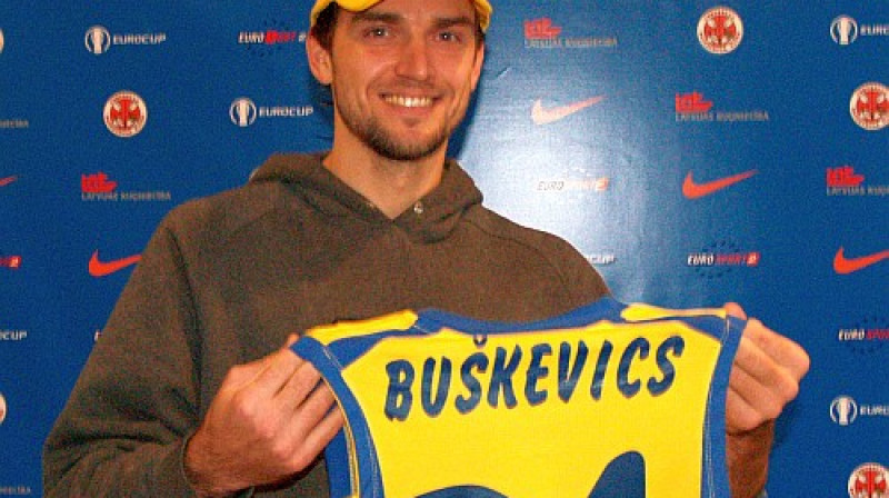 Visvairāk punktu BK "Ventspils" sastāvā guvis komandas ilggadējais spēlētājs Sandis Buškevics.
foto: bkventspils