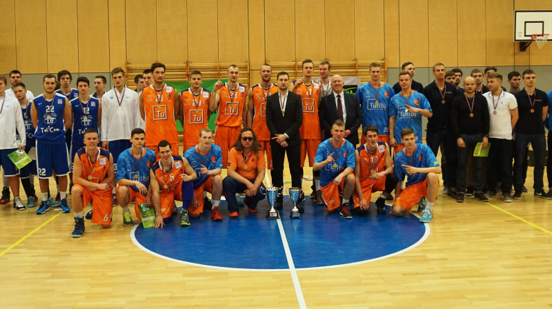 SBL 13.sezonas čempioni: BA Turība.
Foto: SBL