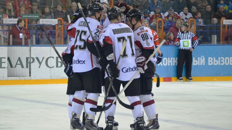 Latvijas hokeja izlase Baltkrievijā izcīna pirmo uzvaru pārbaudes spēļu sērijā
Foto: Hockey.by
