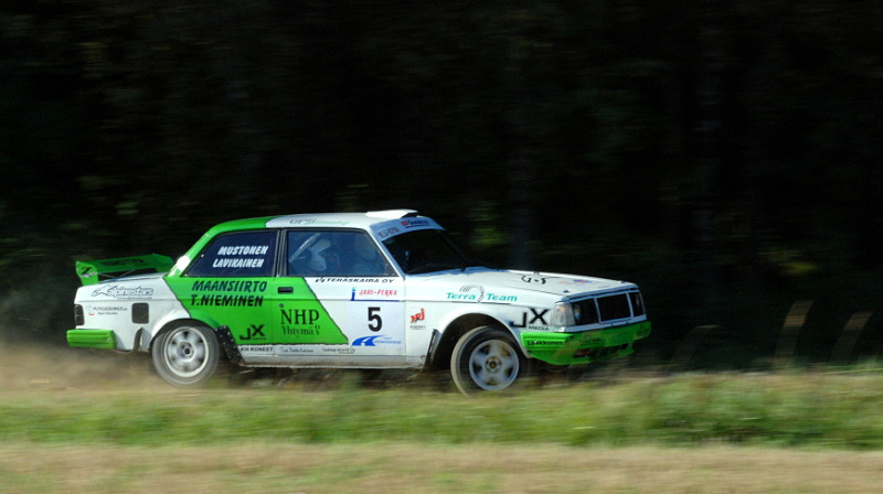 Olli Lavikainena "Volvo 240" rallija auto
Foto: kaitainen.net